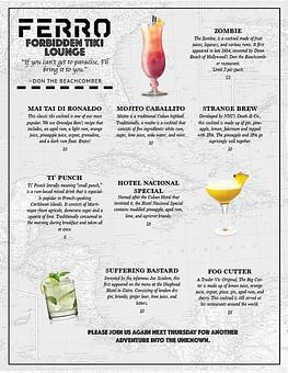 Product - Ferro in Downtown Idyllwild - Idyllwild, CA Bars & Grills