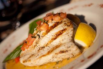 Product: Grilled Swordfish - Fins & Tales in Southbridge, MA Seafood Restaurants