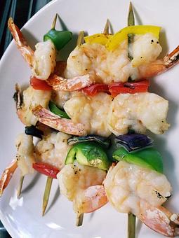 Product: Shrimp Kabobbs - Food Addictz Grill in Jacksonville, FL Comfort Foods Restaurants