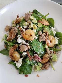 Product: Grilled Shrimp Salad - Food Addictz Grill in Jacksonville, FL Comfort Foods Restaurants