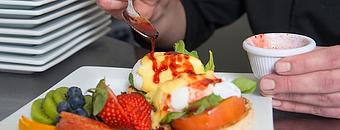 Product: Veggie Eggs Benedict - Fooducopia in Denver, CO American Restaurants