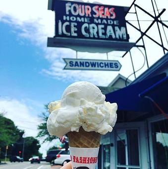 Product - Four Seas Ice Cream in Centerville Four Corners - Centerville, MA Dessert Restaurants