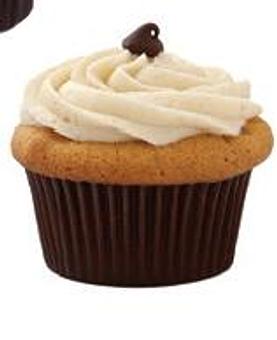 Product: Vanilla Bean Cake Stuffed with Chocolate Chip Cookie Dough topped with Vanilla Bean Buttercream - Gigi's Cupcakes in Hilton Neighborhood - Maplewood, NJ Bakeries