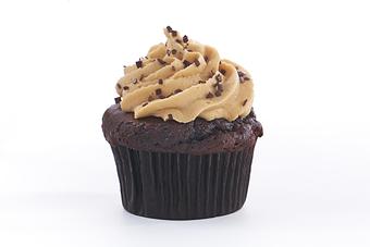 Product: Chocolate Cake, Peanut Butter Frosting, Chocolate Nibs - Gigi's Cupcakes in Hilton Neighborhood - Maplewood, NJ Bakeries
