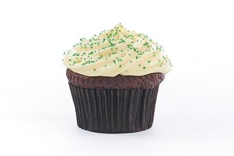 Product: Guinness Stout Chocolate Cake, Baileys Whipped Cream, Green Sanding Sugar: St.Patricks Day [Seasonal] - Gigi's Cupcakes in Hilton Neighborhood - Maplewood, NJ Bakeries