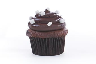Product: Chocolate Cake, Chocolate Ganache, Ultra Mini Marshmallows: [Seasonal] - Gigi's Cupcakes in Hilton Neighborhood - Maplewood, NJ Bakeries