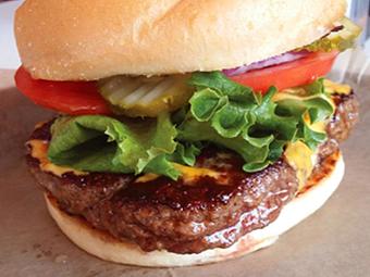 Product: Lean Bison, served medium - Gimme A Burger in Deerfield Beach - Deerfield Beach, FL Hamburger Restaurants