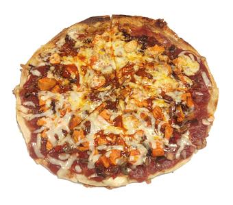Product: Buffalo Chicken Quesa'Dizza - Gringo Jack's in Main Street - downtown Manchester - Manchester Center, VT Barbecue Restaurants