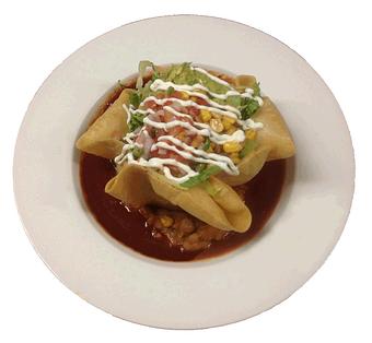 Product: Taco Salad - Gringo Jack's in Main Street - downtown Manchester - Manchester Center, VT Barbecue Restaurants