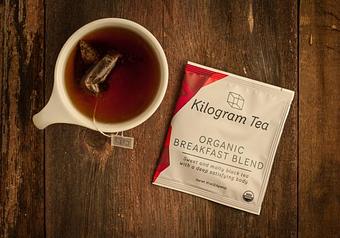 Product: A sweet and malty organic China black tea in an amply sized pyramid bag to ensure that the flavors end up in the cup, not tossed out with the bag. - Harold's Coffee Lounge in Northwood - West Palm Beach, FL Coffee, Espresso & Tea House Restaurants