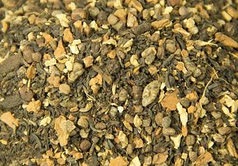Product: A blend of traditional Indian spices and brisk black tea, our Organic Masala Chai is best prepared with warmed milk and just enough sugar to bring out the spice’s intricacies. - Harold's Coffee Lounge in Northwood - West Palm Beach, FL Coffee, Espresso & Tea House Restaurants