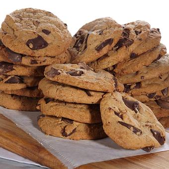 Product: There is nothing like eating a warm just baked cookie right from your own oven. Our cookies are made with pure, fresh ingredients like milk, flour, sugar, eggs and butter. Large and chewy with chunks of chocolate throughout, just delicious​. - Harold's Coffee Lounge in Northwood - West Palm Beach, FL Coffee, Espresso & Tea House Restaurants