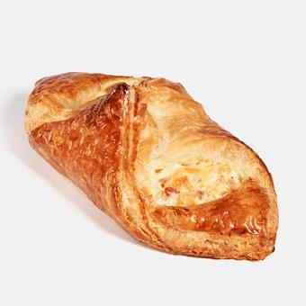 Product: The traditional French "ham and Swiss Cheese" customized in a croissant dough. Classical and delicious. - Harold's Coffee Lounge in Northwood - West Palm Beach, FL Coffee, Espresso & Tea House Restaurants