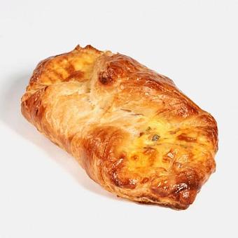 Product: Homemade Egg, Bacon, Cheddar and Swiss Cheese filling with a hint of chives. - Harold's Coffee Lounge in Northwood - West Palm Beach, FL Coffee, Espresso & Tea House Restaurants