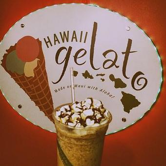 Product: Kona Mocha Frappe - Hawaii Gelato in Lahaina, HI Coffee, Espresso & Tea House Restaurants
