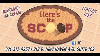 Product - Here's The Scoop Homemade Ice Cream and Italian Ices in Melbourne, FL Dessert Restaurants
