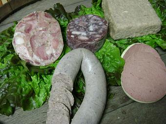 Product: German Specialty Sausages at the Hermann Wurst Haus - Hermann Wurst Haus in Historic Downtown Hermann - Hermann, MO Delicatessen Restaurants