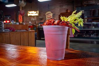 Product: Bacon Bloody Mary - Hermann Wurst Haus in Historic Downtown Hermann - Hermann, MO Delicatessen Restaurants