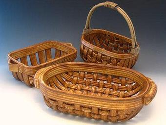 Product: Baking Baskets - Hickory Flat Pottery in Clarkesville, GA Shopping & Shopping Services
