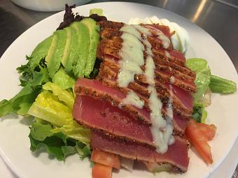 Product: Seared Ahi Salad - Hidden Cafe in Camarillo, CA Cafe Restaurants