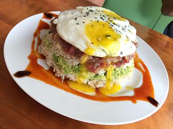 Product: An Ahi Tartare Moco - Highway Inn Kaka'ako in Kaka'ako - Honolulu, HI Diner Restaurants