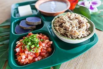 Product: Kalua Pig Combo - Highway Inn Kaka'ako in Kaka'ako - Honolulu, HI Diner Restaurants