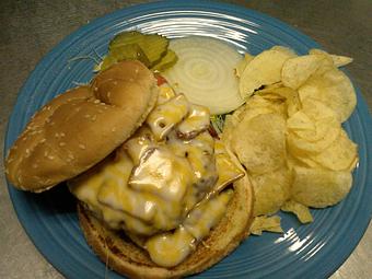 Product: Double meat, double bacon and double cheese! - Hillsboro General Store in Hillsboro New Mexico Historical District - Hillsboro, NM American Restaurants