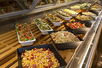 Product: Variety of salads to enjoy - Hilmar Cheese Visitor Center in Hilmar, CA Coffee, Espresso & Tea House Restaurants