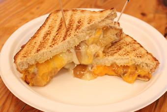 Product: The ultimate grilled cheese - Hilmar Cheese Visitor Center in Hilmar, CA Coffee, Espresso & Tea House Restaurants