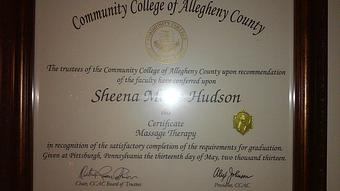Product: Certification in Massage Therapy from the Community College of Allegheny County - Holistica in Washington, PA Health & Medical