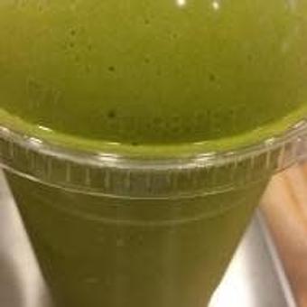 Product: Green Smoothie @ Hollywood Rock Cafe - Hollywood Rock Cafe in located directly in the heart of the Walk of Fame (Hollywood Blvd) - Los Angeles, CA American Restaurants