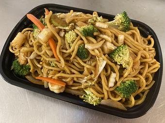 Product: Shrimp Lo Mein Add Broccoli - Hong Kong Chinese Restaurant in North Chesterfield, VA Chinese Restaurants