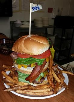 Product: Collision Alarm Burger - Horse and Cow Pub and Grill in Downtown Bremerton - Bremerton, WA Bars & Grills
