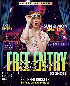 Product - House Of Eden Showgirls in Fullerton, CA Nightclubs