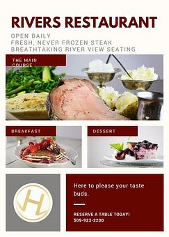 Product - Howards Rivers Restaurant in Pateros, WA American Restaurants