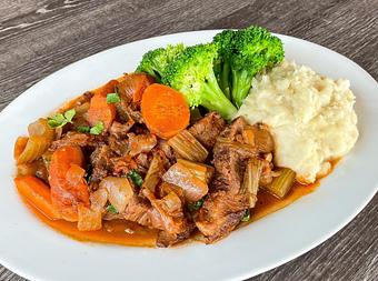 Product: Pot Roast Brisket - Hugo's Studio City in Valley Village - Studio City, CA Vegetarian Restaurants