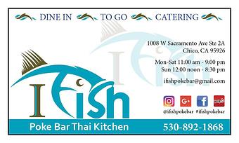Product - Ifish Poke Bar & Thai Kitchen in Chico, CA Thai Restaurants