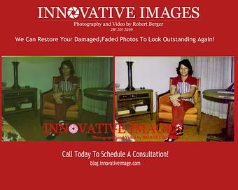 Product: Houston Photo Photograph Picture Restoration Expert - Innovative Images Photography By Robert Berger in Westchase - Houston, TX Misc Photographers