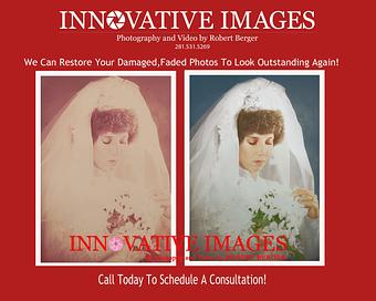 Product: Photograph Picture Restoration - Innovative Images Photography By Robert Berger in Westchase - Houston, TX Misc Photographers