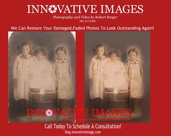 Product: Photograph Picture Restoration - Innovative Images Photography By Robert Berger in Westchase - Houston, TX Misc Photographers