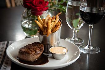 Product: Isa's Steak Frites 12 OZ Ribeye - Isa's Bistro in Downtown Asheville - Asheville, NC American Restaurants