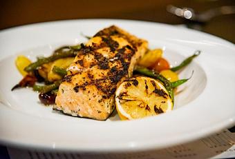 Product: Cedar Salmon Nicoise - Isa's Bistro in Downtown Asheville - Asheville, NC American Restaurants