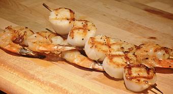 Product: Grilled Shrimp & Scallops - J.B. Dawson's Restaurant & Bar in Langhorne, PA American Restaurants