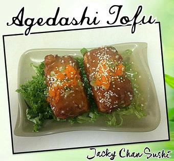 Product: Battered tofu with garlic sauce - Jacky Chan Sushi in Wichita, KS Japanese Restaurants