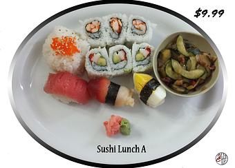 Product: Lunch Special - Sushi lunch A - Jacky Chan Sushi in Wichita, KS Japanese Restaurants