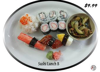 Product: Lunch Special - Sushi Lunch B - Jacky Chan Sushi in Wichita, KS Japanese Restaurants