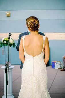 Product: Bridal Hair by Jaded Beauty. Photography by Autumn Cutaia Photography. Venue: Museum of Nature and Science Denver, Colorado wedding - Jaded Beauty in Denver, CO Beauty Salons
