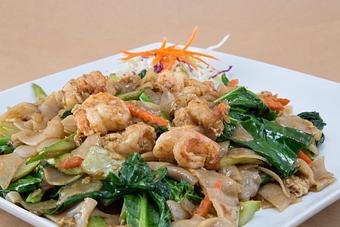 Product: Shrimp Pad See Eaw - Jasmine Thai Restaurant in Palmdale, CA Thai Restaurants