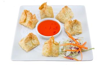 Product: Golden Grab (Crab Rangoon) - Jasmine Thai Restaurant in Palmdale, CA Thai Restaurants