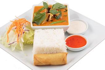 Product: Red Curry Lunch Special - Jasmine Thai Restaurant in Palmdale, CA Thai Restaurants